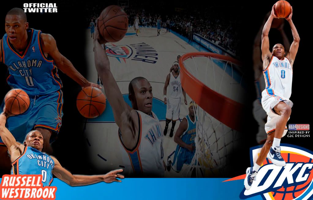 kevin durant russell westbrook wallpaper. Russell Westbrook Background
