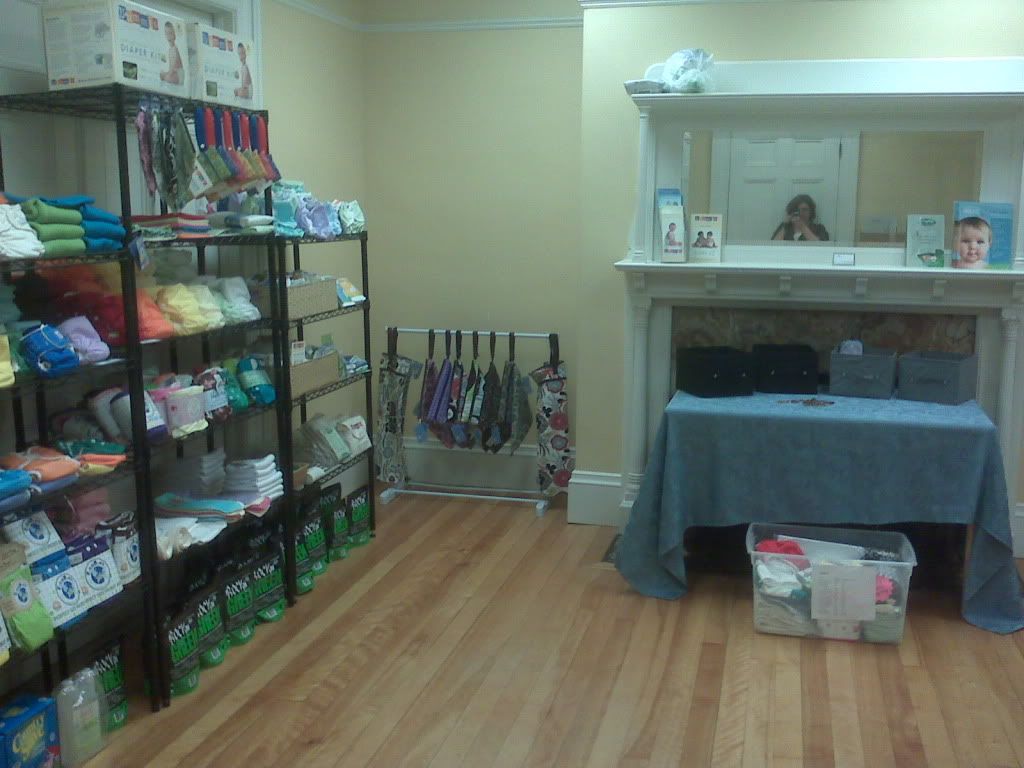 Our new cloth diaper boutique in Haverhill, MA!