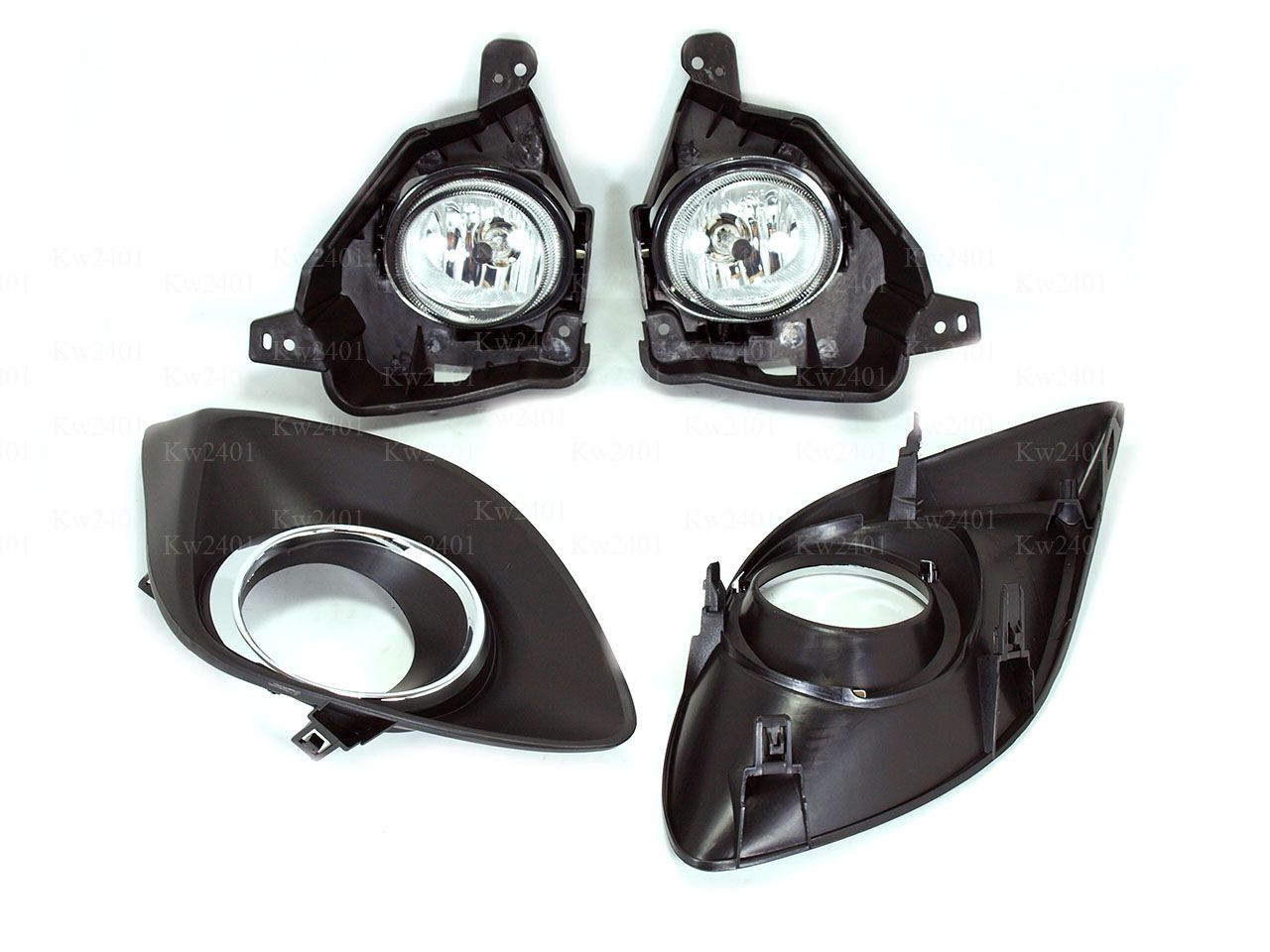 FOG LIGHT LAMP KIT FOR MAZDA 2 HATCHBACK DEMIO 2007 2008 2009 2010 2011