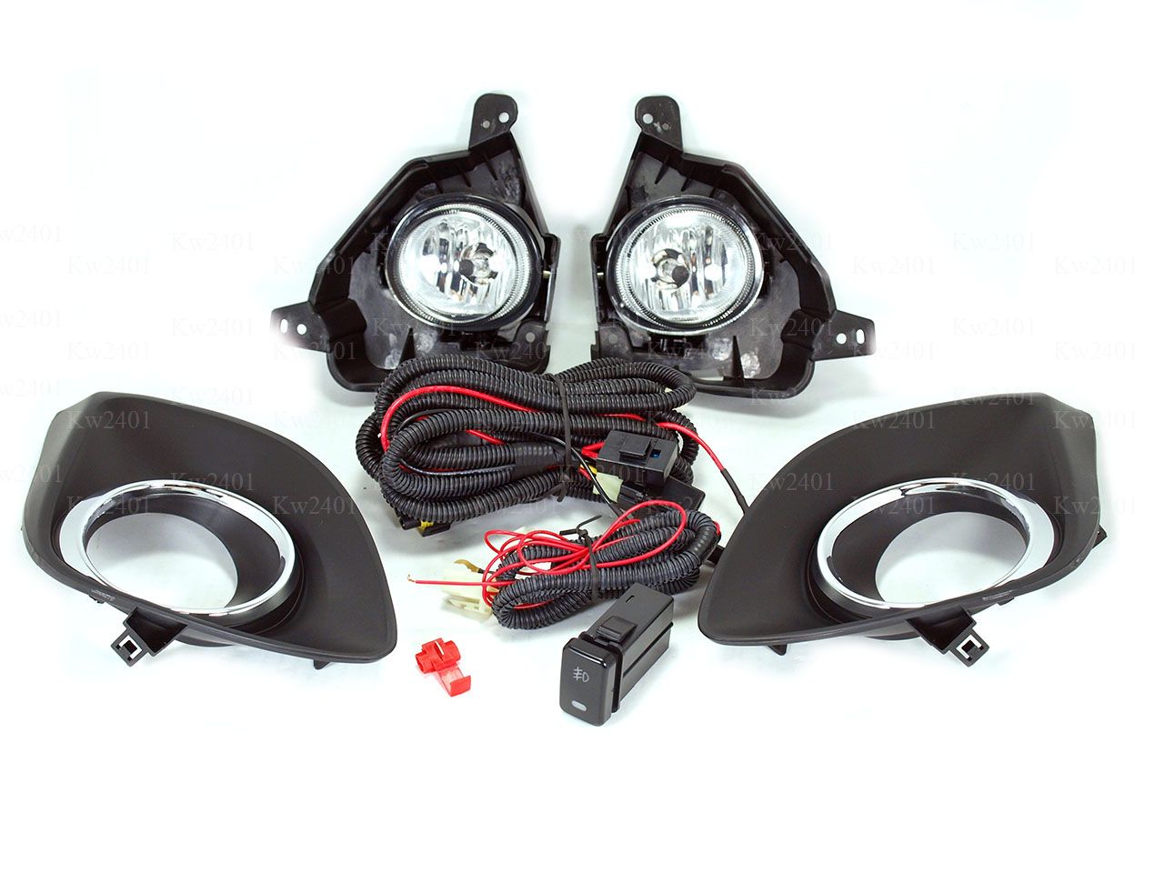FOG LIGHT LAMP KIT FOR MAZDA 2 HATCHBACK DEMIO 2007 2008 2009 2010 2011