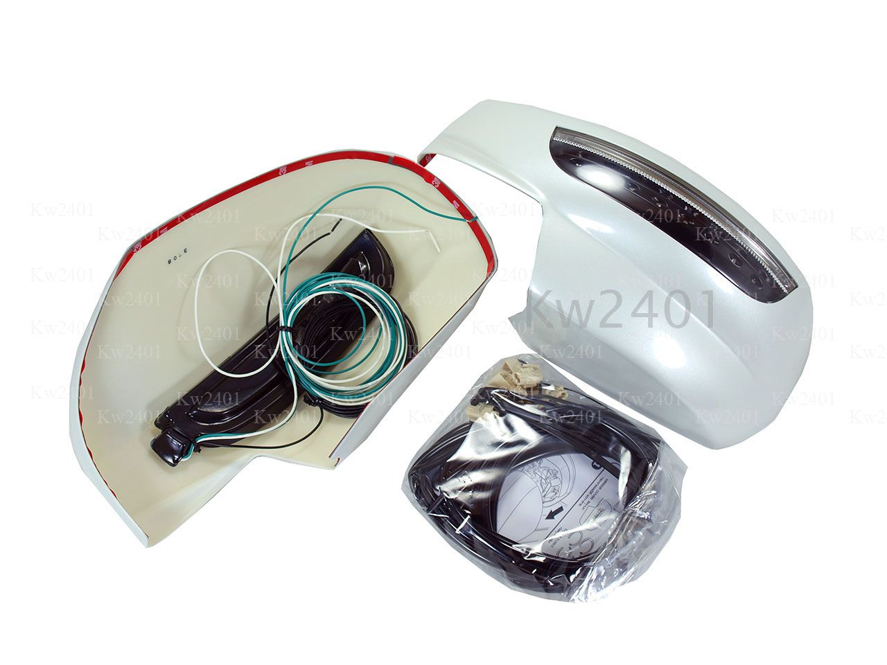 LED L.E.D Indicator Mirror Cover Trim For Suzuki Swift 2012 2013 2014