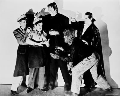Abbott Costello Frankenstein Dracula Wolf Man