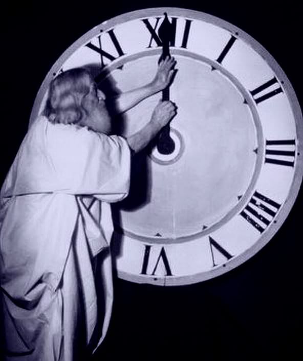 Father Time HAPPY NEW YEAR!!! Welcome to 2011, Scared Silly fans!