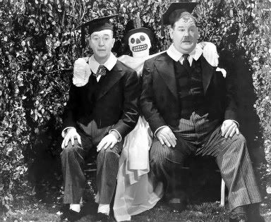 Stan Laurel Oliver Hardy ghost