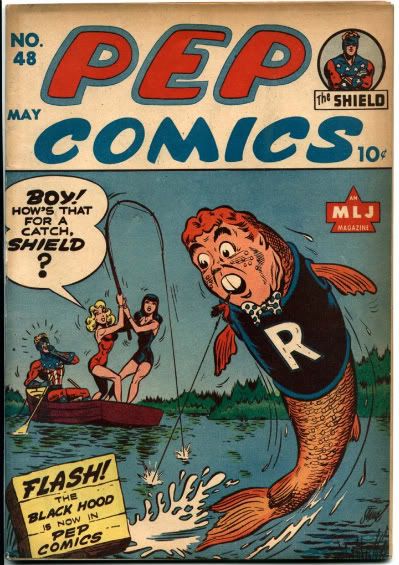 Archie Betty Veronica Shield fish