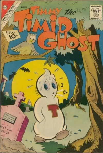 Timmy the Timid Ghost Charlton Comics