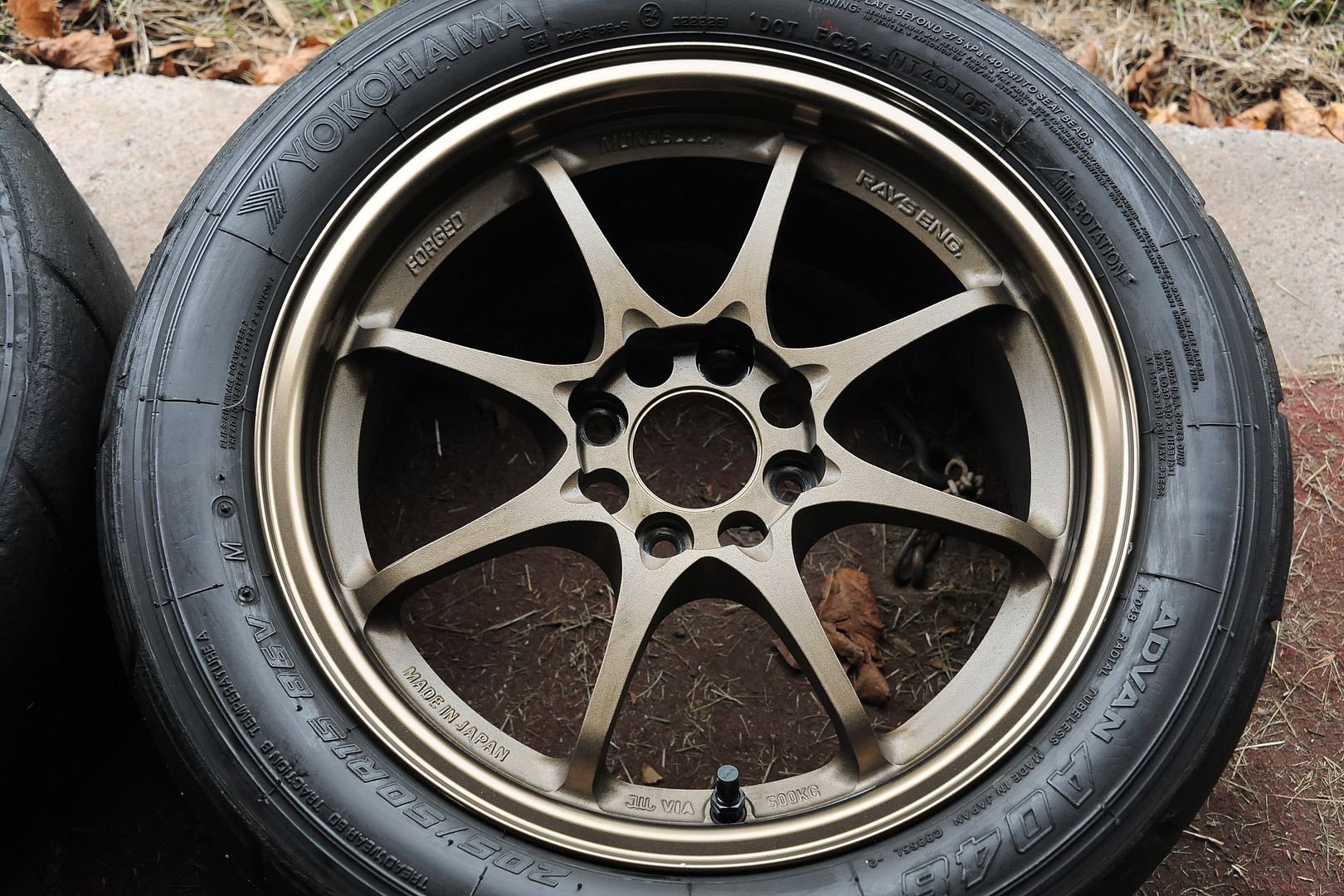 Volks Racing, RAYS Engineering CE28N Mint w/racing tires HondaTech