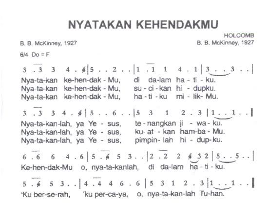 Nyatakan kehendakMu Let Lost Get Found