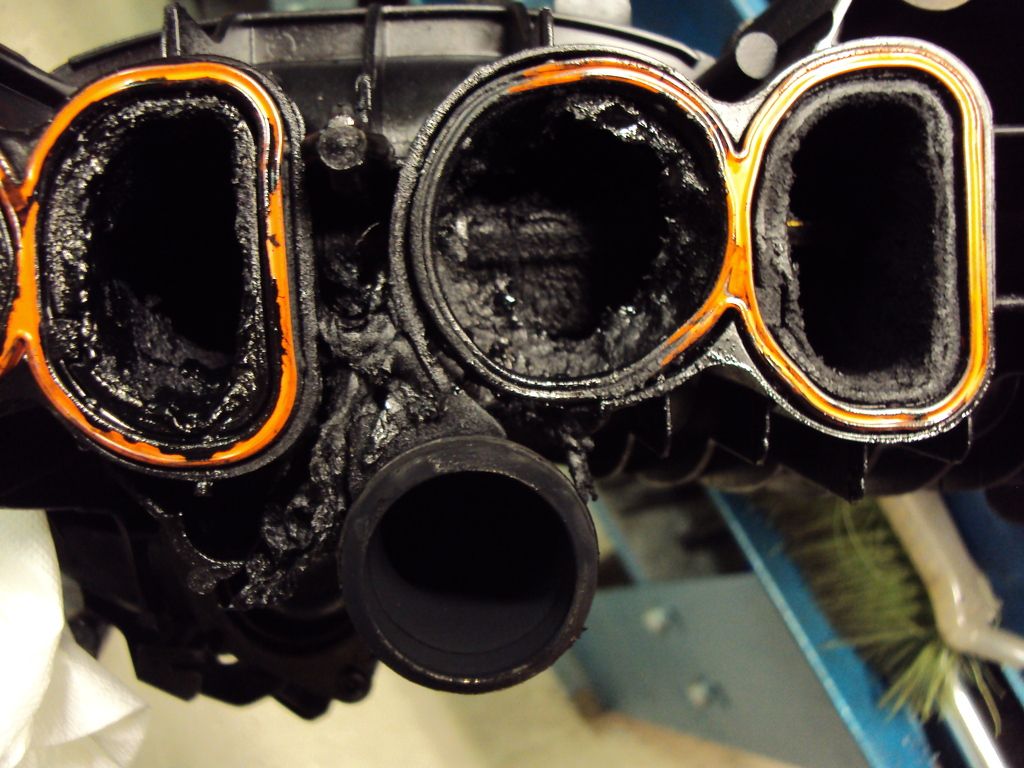 E92 320d Melted inlet manifold