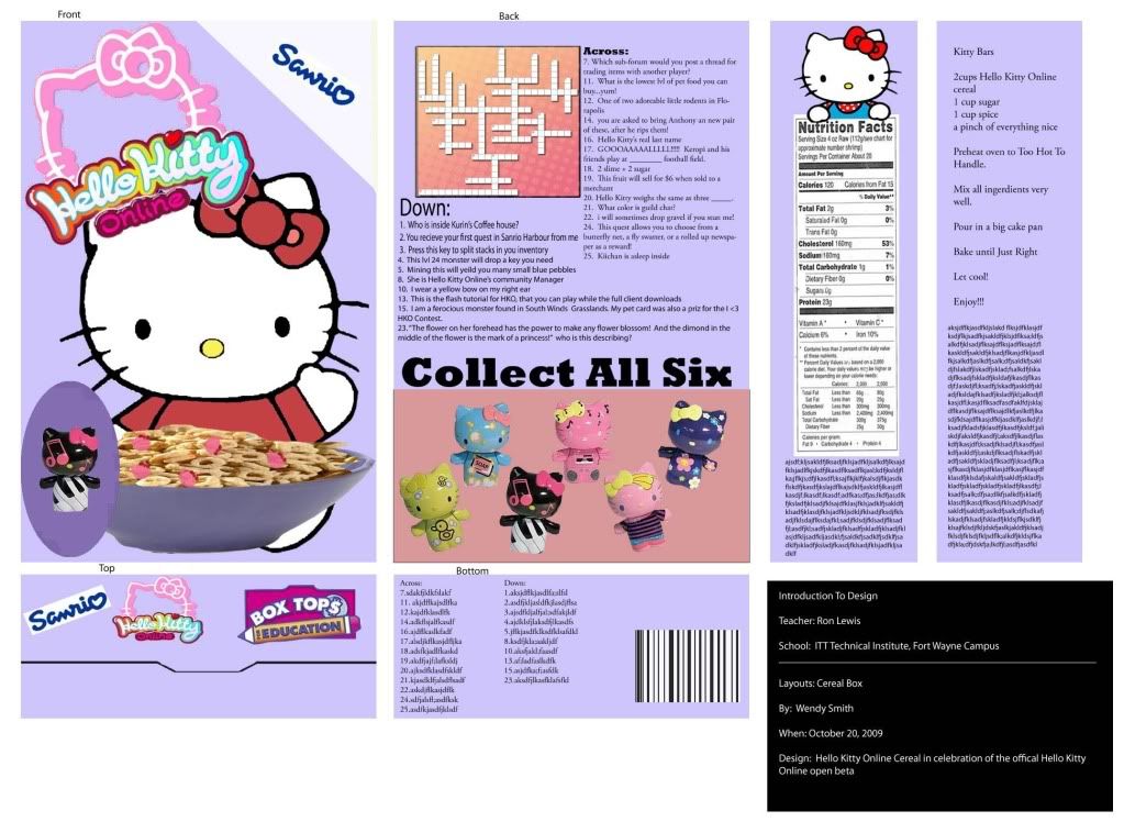 Cereal Box Layout Pictures, Images & Photos Photobucket
