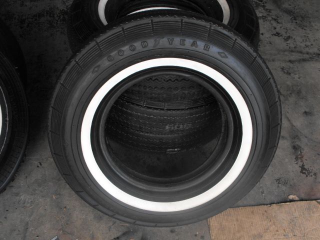 (4) GOODYEAR 8.55-14 WHITEWALL TIRES NOS 60’S VINTAGE | eBay