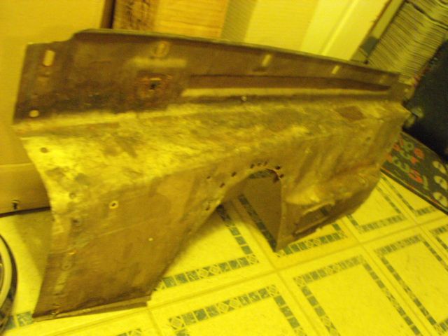 1962-1965 DODGE PLYMOUTH B BODY INNER FENDER LEFT SIDE ORIGINAL 62-65 ...