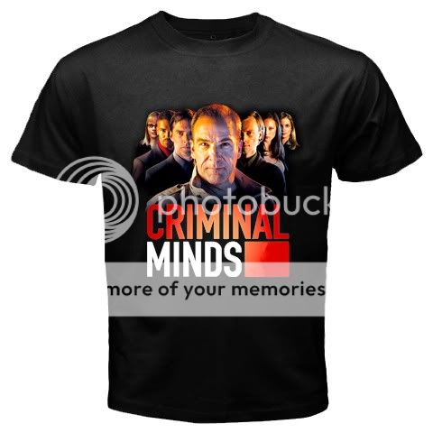 Criminal Minds TV Show T Shirt Tee S M L XL 2XL 3XL  