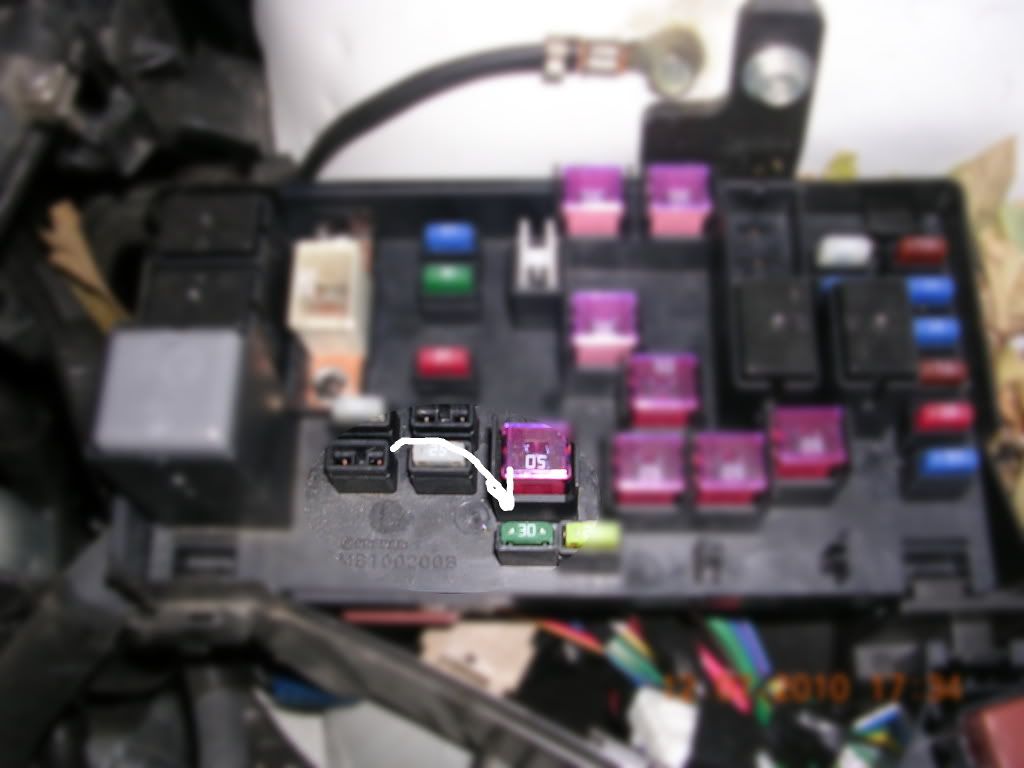 STEP 3 - MOVE ABS FUSE TO EMPTY HOLDER