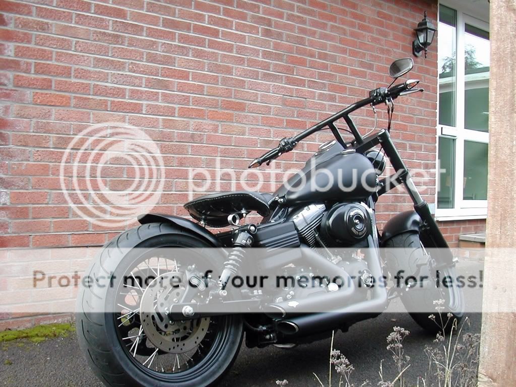 harley bobber rear fender