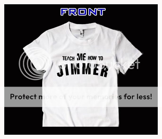 Jimmer Fredette TEACH ME HOW TO JIMMER Black Tee Shirt  